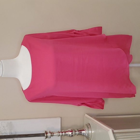 Chaus NWT Size Medium Hot Pink Blouse! 💟💟💟 - Picture 12 of 16